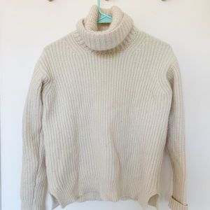 J. Crew Cashmere/Mohair Turtleneck Sweater